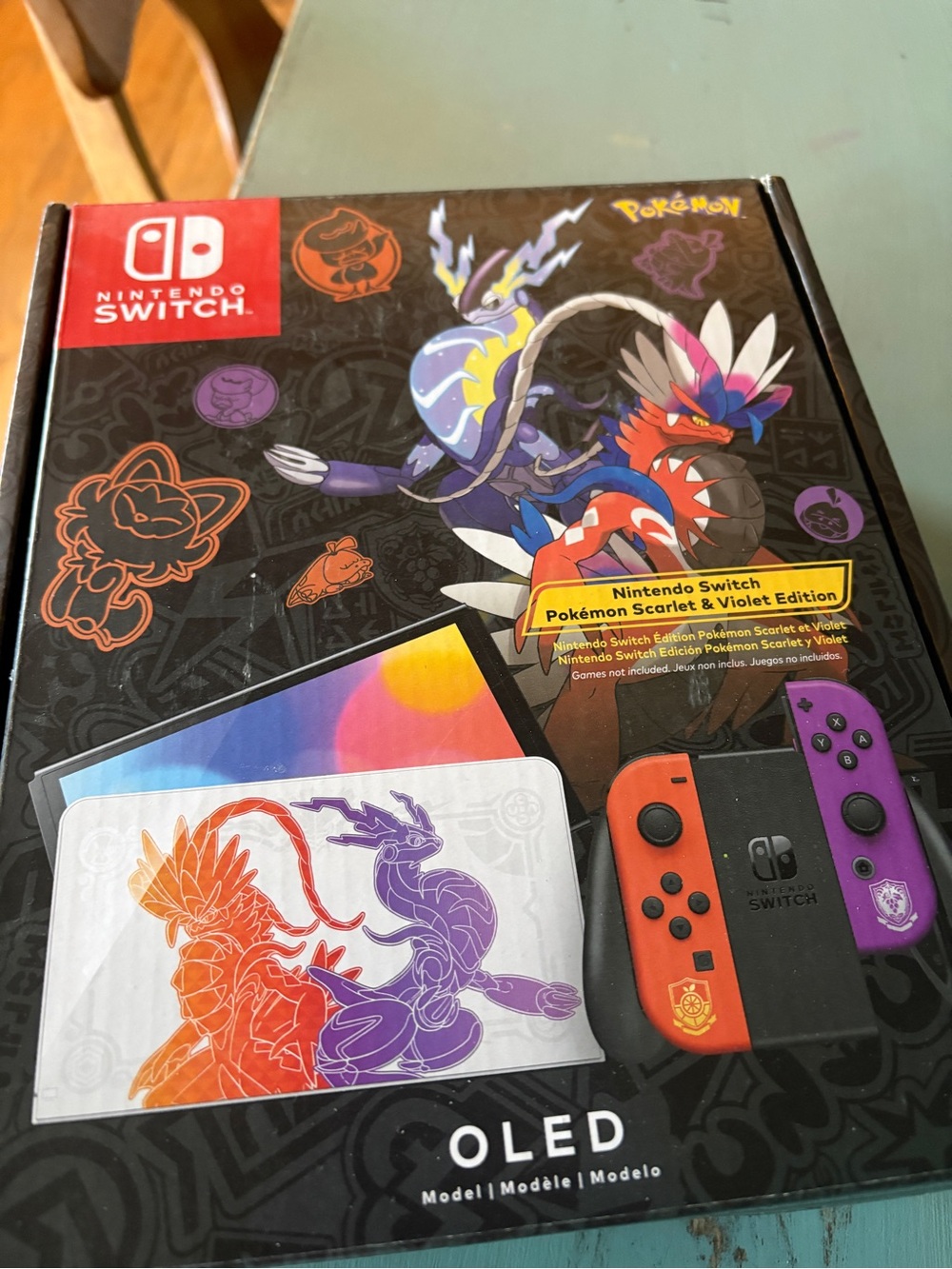 Nintendo Switch OLED Pokémon Scarlet & Violet Edition